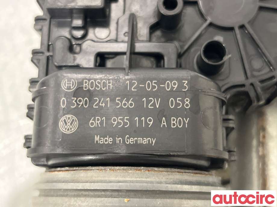 Viskermotor frontrute til VW Up 2012-2019  (VOLKSWAGEN|1S1955023D|0390241566|6R1955119A)