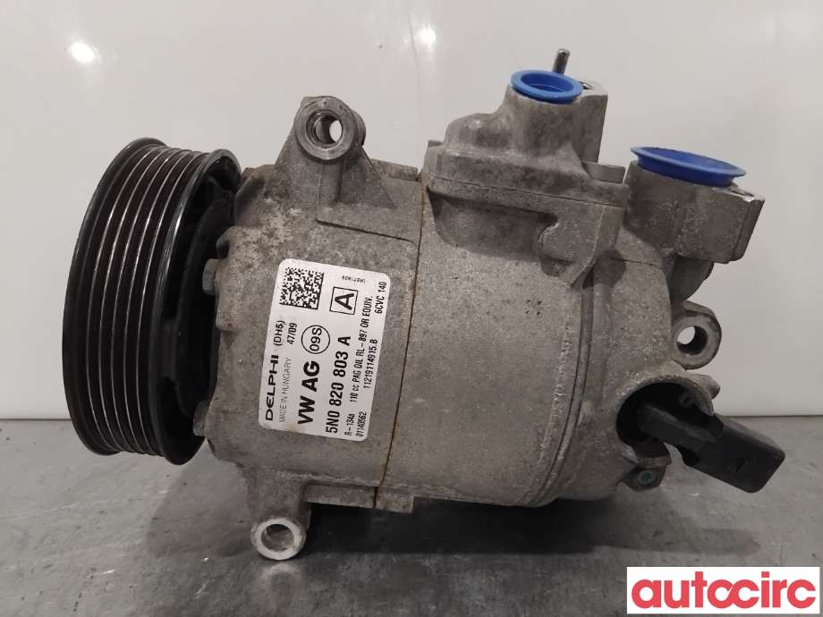 Aircondition kompressor til VW Golf VI 2008-2012  (VOLKSWAGEN|5K0820803X|6CVC140|1K0820808F)