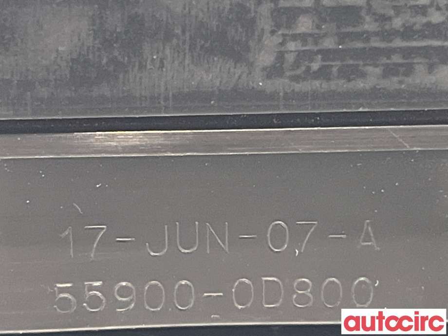 Varmeapparat betjening til Toyota Yaris 2014-2020 (Type III, Fase 2)  (TOYOTA|559000D800C3)