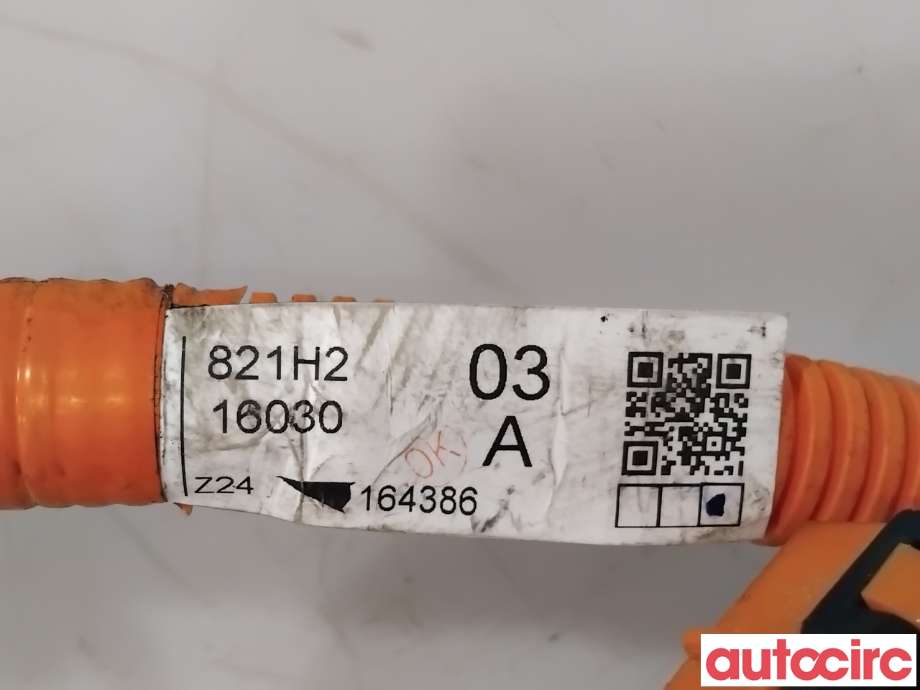 Kabel høy volt (HV) hybrid til Toyota Corolla 2019-->>  (TOYOTA|821H216030|)