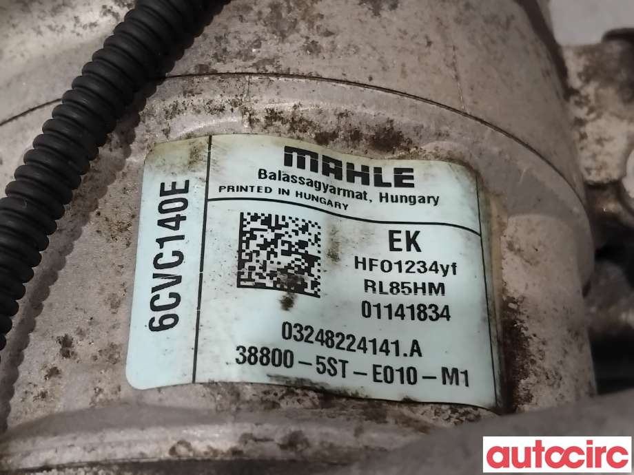 Aircondition kompressor til Honda CR-V 2018-->> (Type V)  (HONDA|38810-5AN-A02|6CVC140E|38800-5ST-E010-M1)