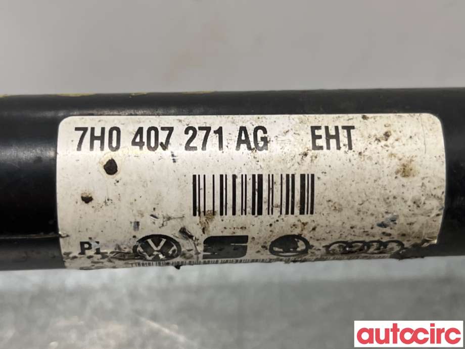 Drivaksel venstre foran til VW Transporter / Caravelle 2003-2009 (Fase 1) (T5) (T5) (VOLKSWAGEN|7H0407453X||7H0407271AG)