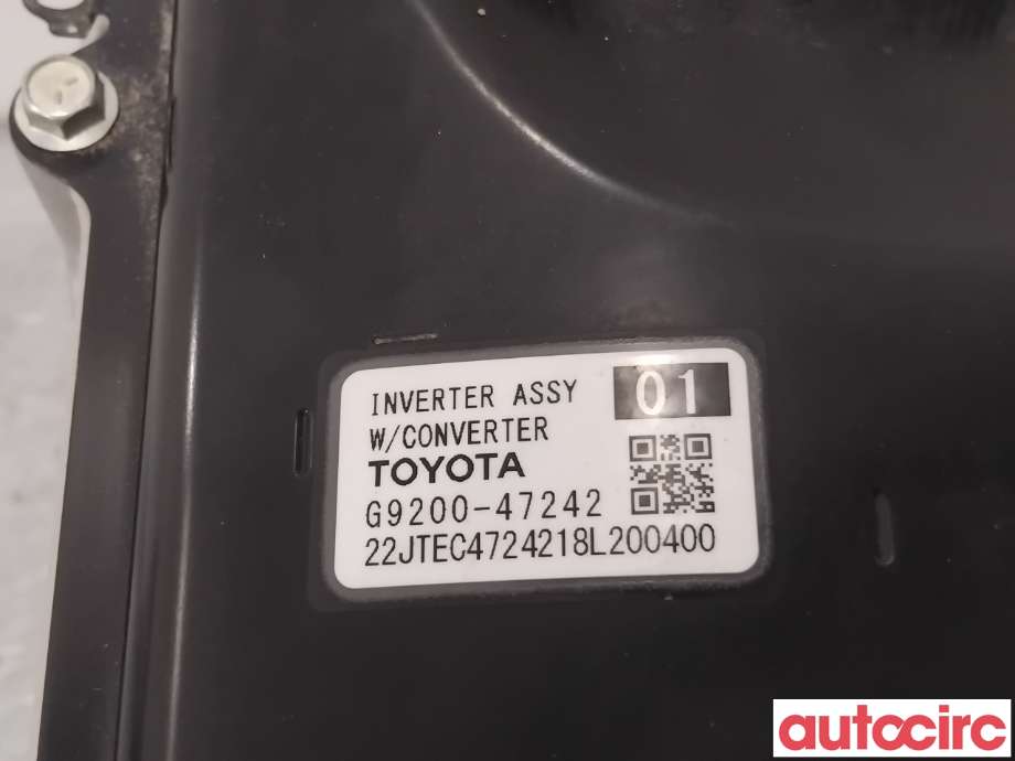 Inverter hybrid til Toyota Corolla 2019-->>  (TOYOTA|G920049116||G9200-47242)