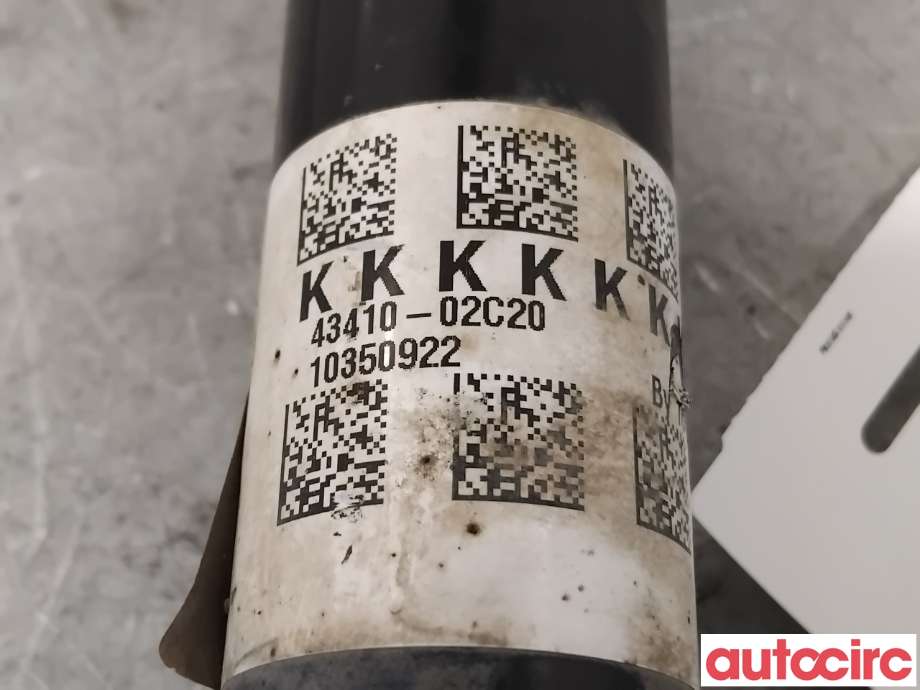 Drivaksel høyre foran, elbil til Toyota Corolla 2019-->>  (TOYOTA|4341002C20||43410-02C20)