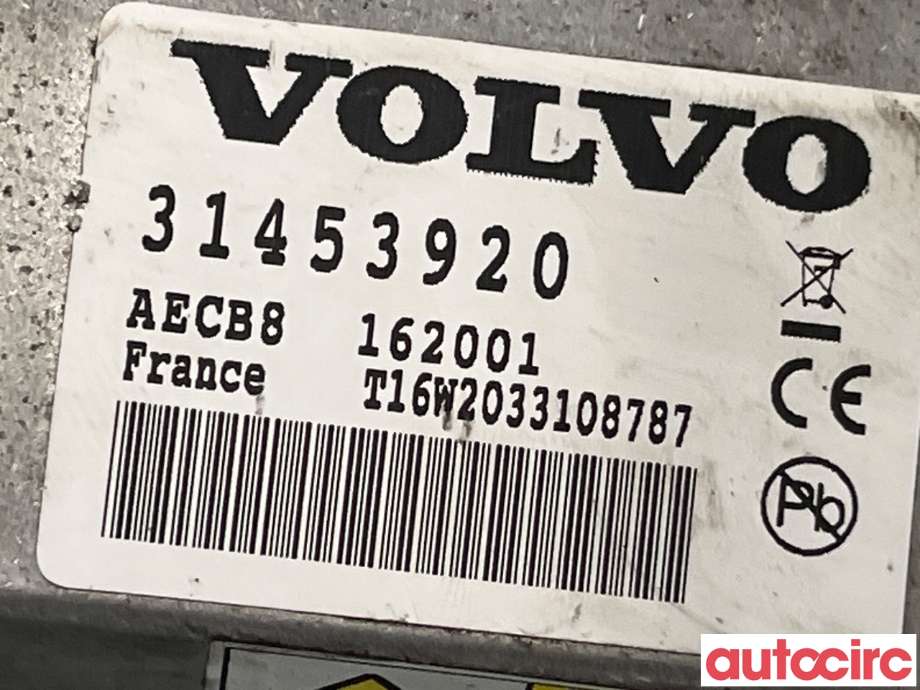 Diverse deler til Volvo V60/V60 CC 2013-2018 (Type I, Fase 2)  (VOLVO|31453920|)
