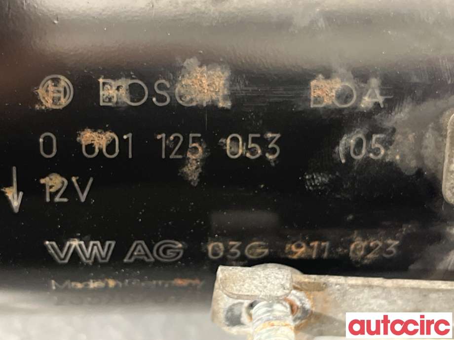 Starter diesel til Audi A4 2004-2008 (Type III) (B7) (B7) (AUDI|03G911023X|0001125053|03G911023)