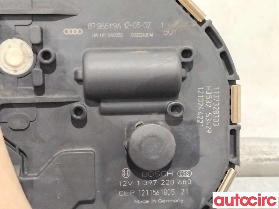 Viskermotor frontrute til Audi Q5 2012-2017 (Type I, Fase 2)  (AUDI|8R1955023D|1397220680)