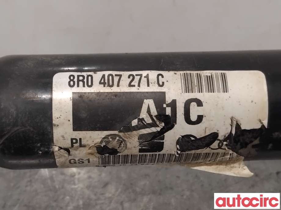 Drivaksel venstre foran til Audi Q5 2012-2017 (Type I, Fase 2)  (AUDI|8R0407271CX|A1C|8R0407271C)