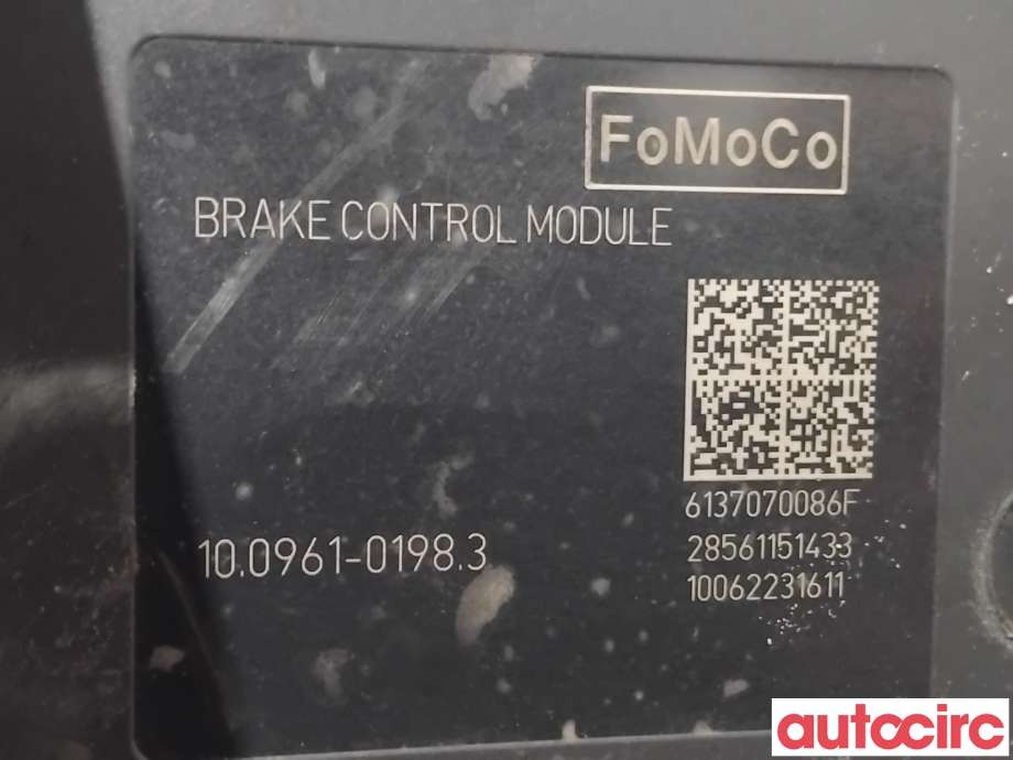 ABS sentral til Ford Fiesta 2013-2017 (Type VI, Fase 2) (FORD|1802558|100961-01893|CV21-2V405-EA)