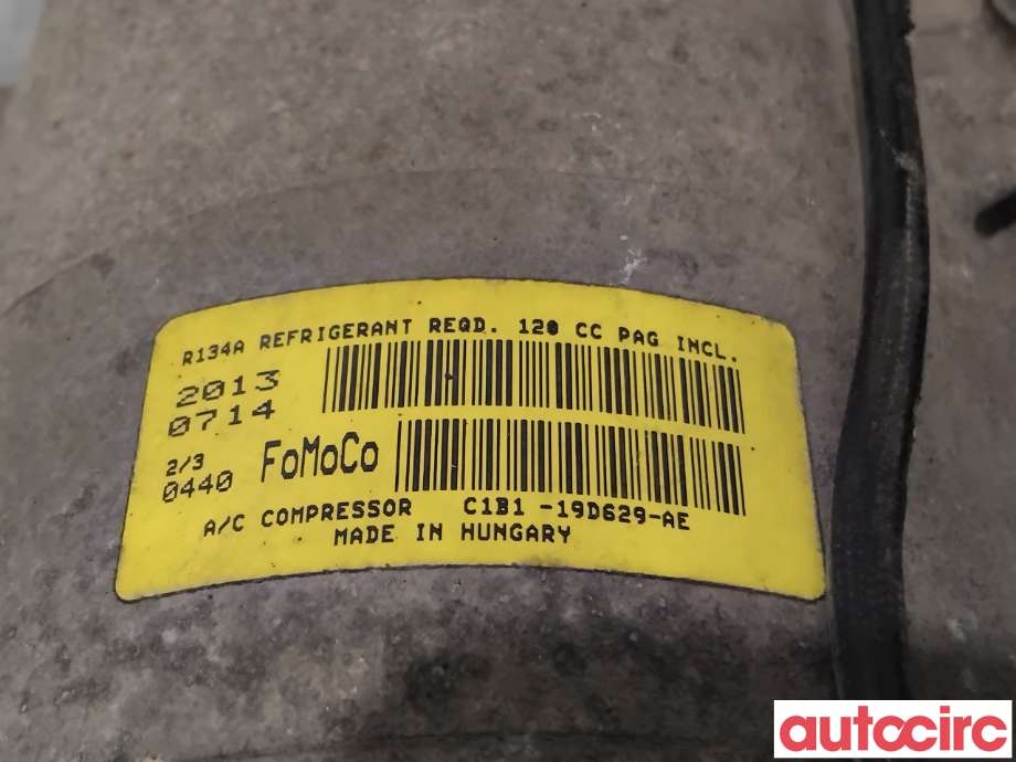 Aircondition kompressor til Ford Fiesta 2013-2017 (Type VI, Fase 2) (FORD|2163335||C1B1-19D629-AE)