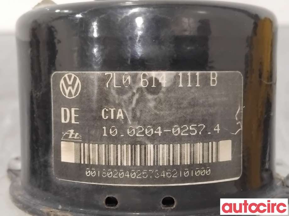 ABS sentral til VW Touareg 2003-2007 (Type I, Fase 1) (VOLKSWAGEN|7L0614111E|100925-03143|7L0614111B)