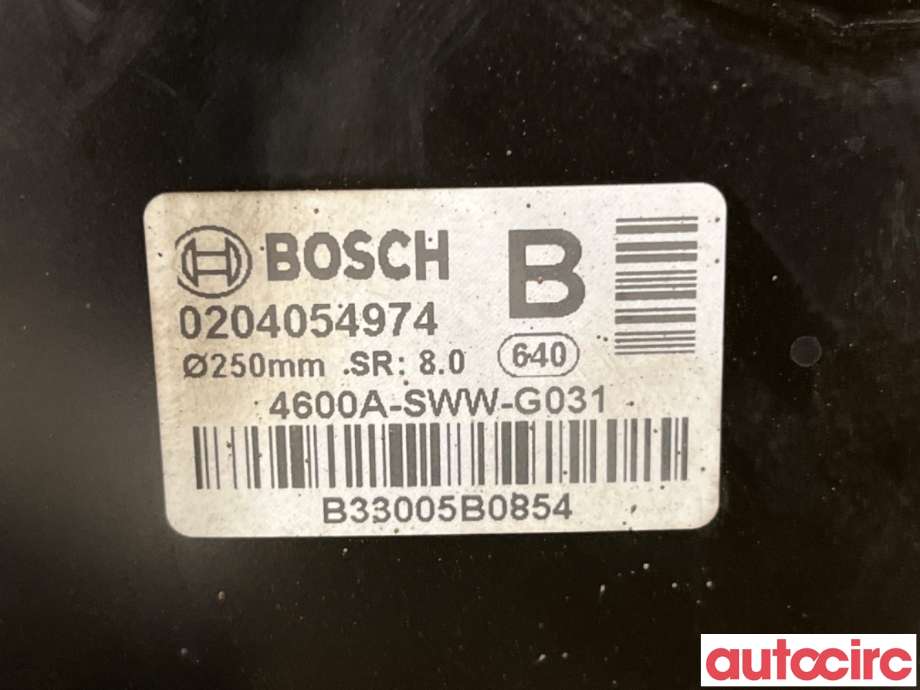 Bremsekraft-forsterker til Honda CR-V 2007-2012 (Type III)  (HONDA|01469SWWG01|0204054974|4600A-SEE-G031)