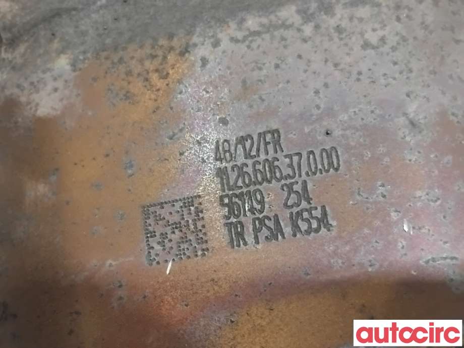 Katalysator til Peugeot 508 2011-2014 (Type I, Fase 1)  (PEUGEOT|1607105780|TRPSAK554|)
