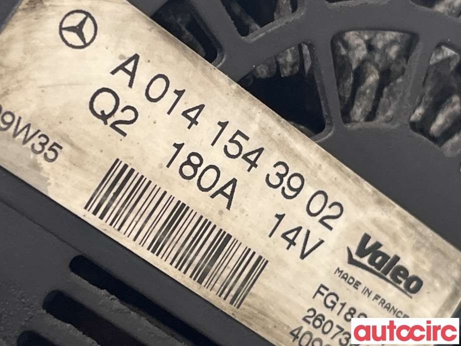 Dynamo til Mercedes GLK 2008-2015 (X204) (X204) (MERCEDES|A0141543902)