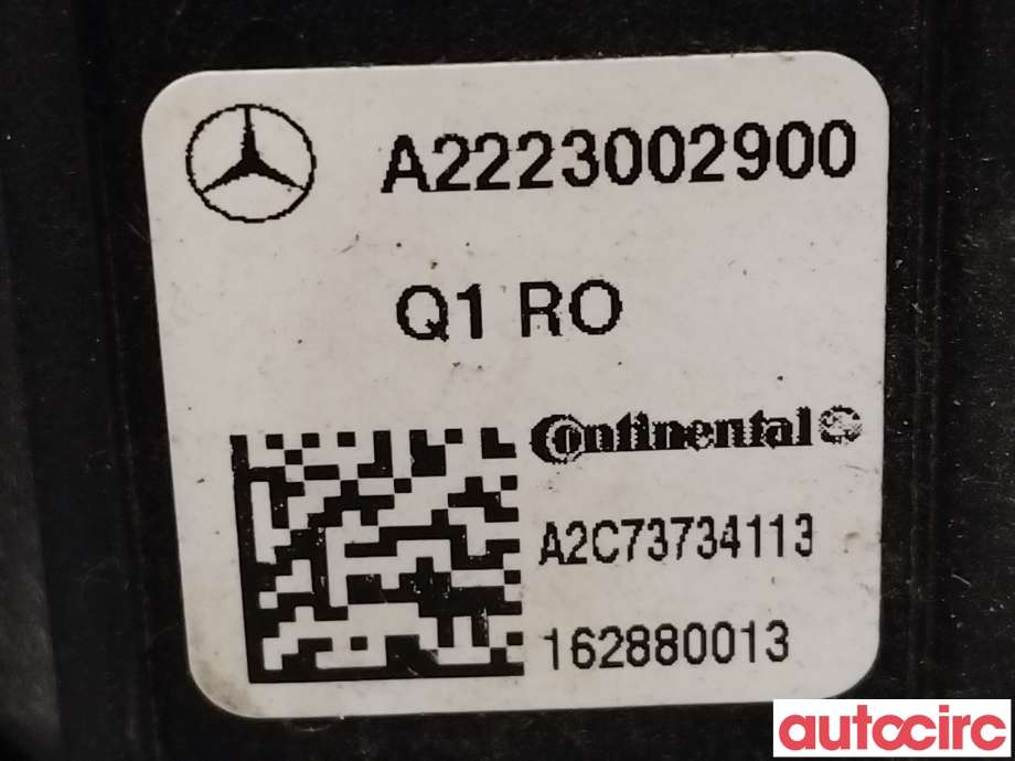 Pedal gass til Mercedes C-Klasse 2014-2018 (Fase 1) (W205) (W205) (MERCEDES|A2223003500|A2223002900)