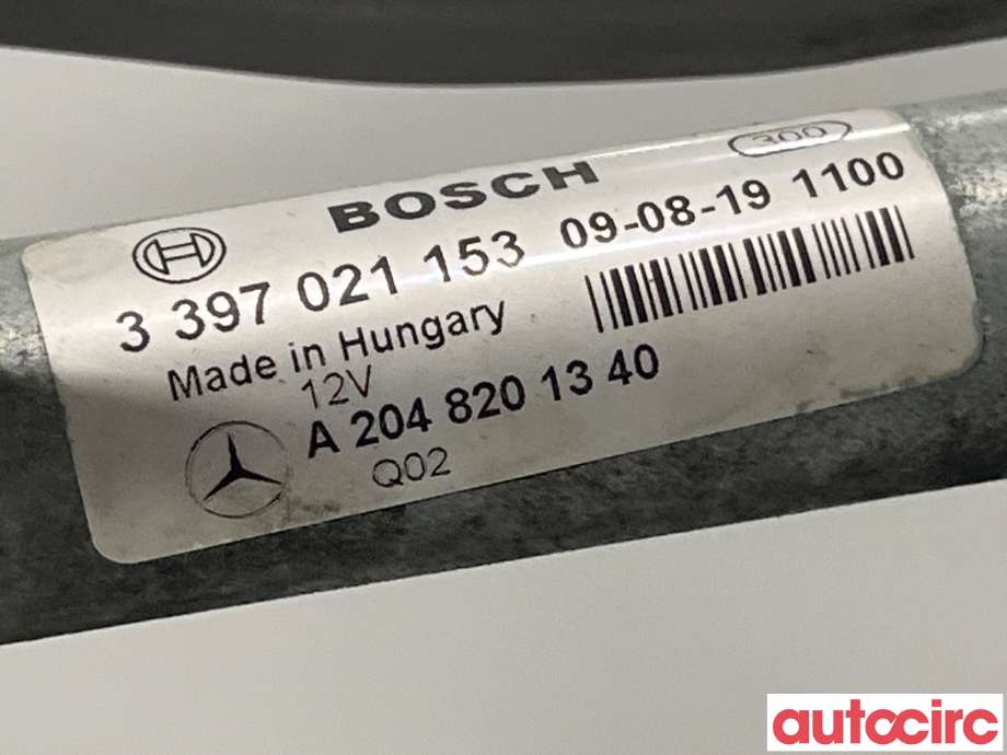 Viskermotor frontrute til Mercedes GLK 2008-2015 (X204) (X204) (MERCEDES|A2048201340)