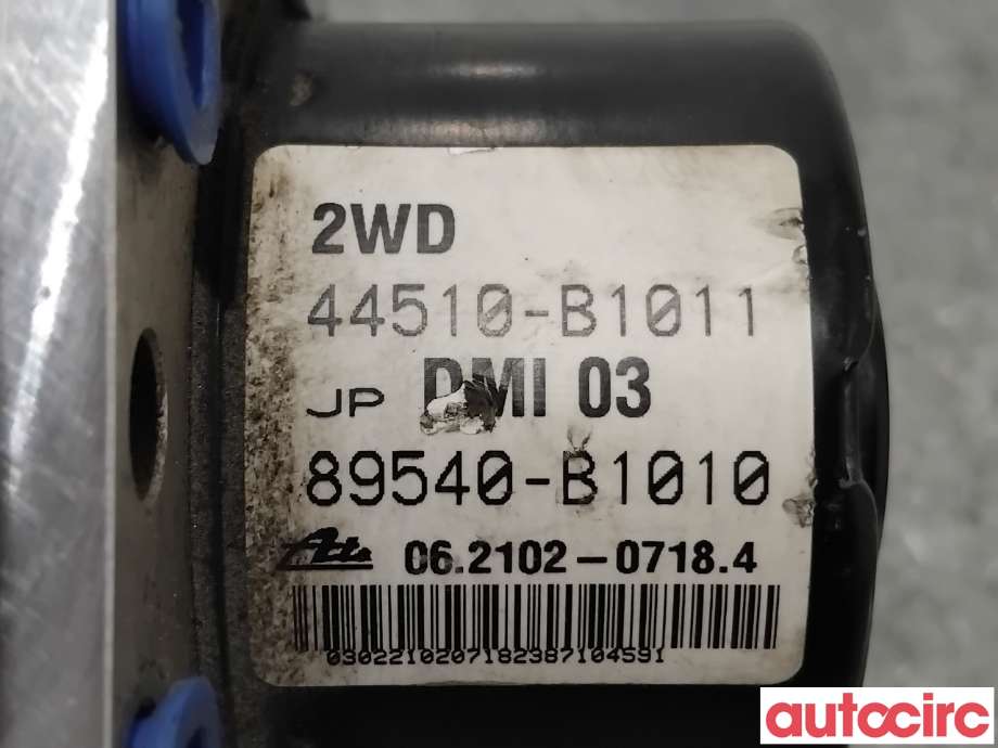 ABS sentral til Subaru Justy 2003-2007 (Type III) (SUBARU|NO NR|062109-09293|44510-B1011)