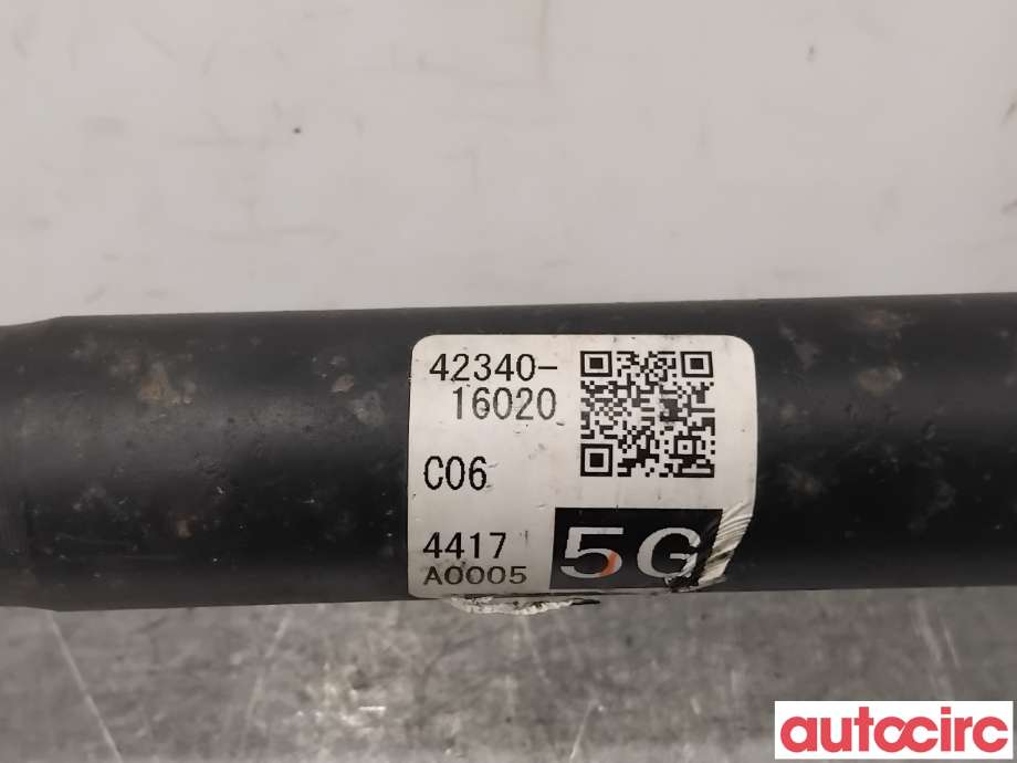 Drivaksel venstre bak, elbil til Toyota Corolla 2019-->>  (TOYOTA|4234016020||42340-16020)