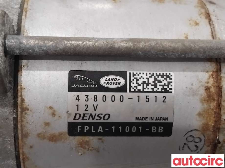 Starter diesel til Land Rover Discovery 2017-->> (Type V)  (LAND-ROVER|LR080292|438000-1512|FPLA-11001-BB)