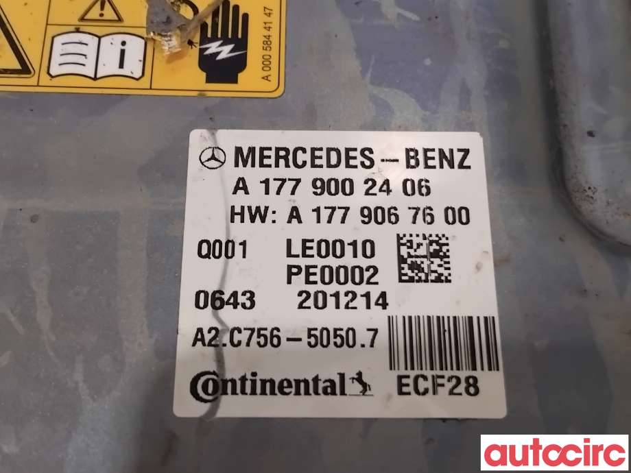Inverter hybrid til Mercedes B-Klasse 2019-->> (W247) (W247) (MERCEDES|A1779002406|A2C756-50507|A1779003106)