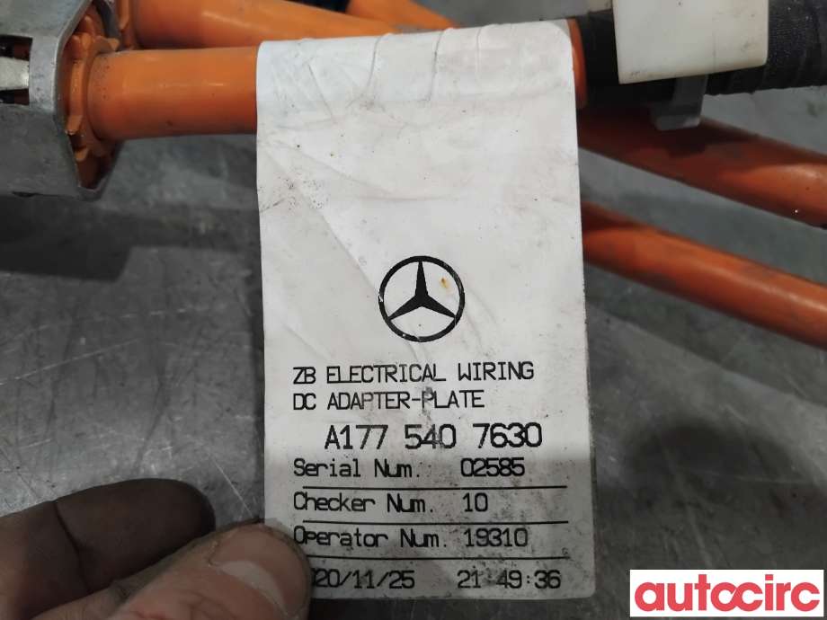 Kabel høy volt (HV) hybrid til Mercedes B-Klasse 2019-->> (W247) (W247) (MERCEDES|A1775407630|)