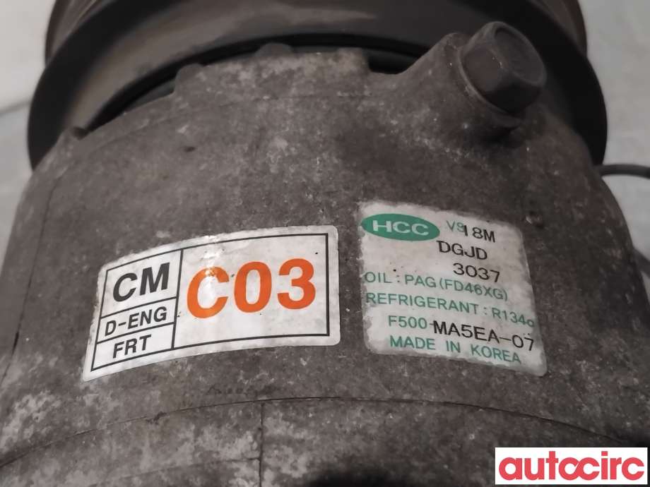 Aircondition kompressor til Hyundai Santa Fe 2006-2009 (Type II, Fase 1)  (HYUNDAI|977012B101|F500-MA5EA-07|977013K720)