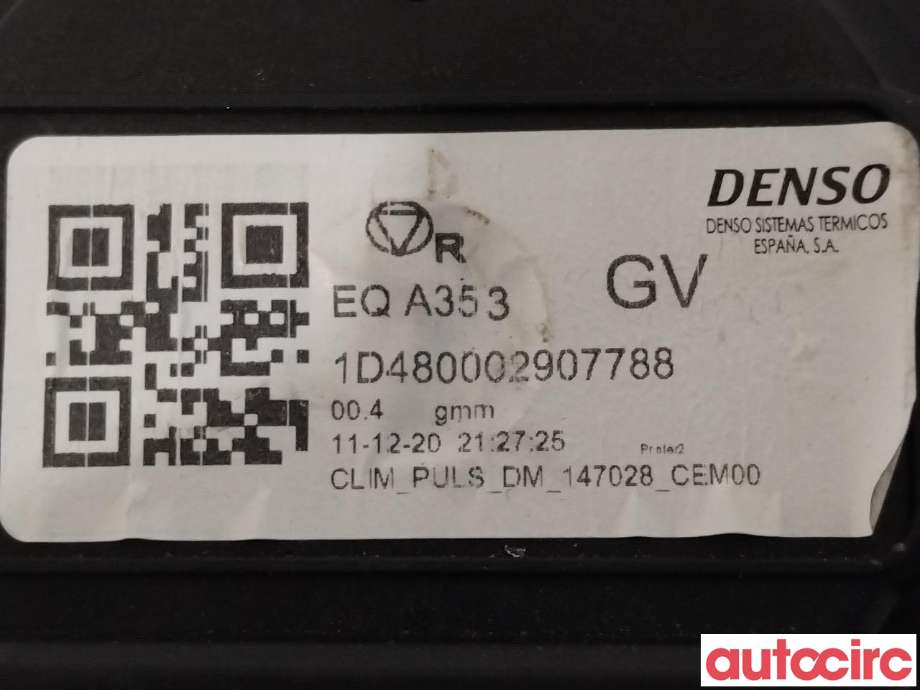 Varmeapparat motor til Opel Combo E 2019-->>  (OPEL|9821292380||9849717080)