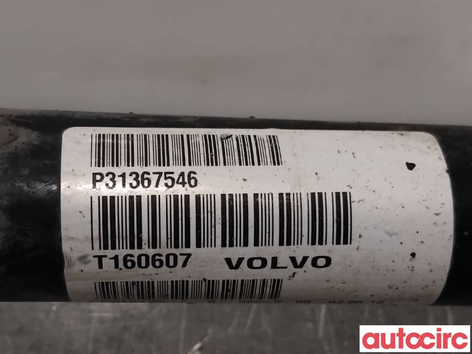 Drivaksel høyre foran, elbil til Volvo V60/V60 CC 2013-2018 (Type I, Fase 2)  (VOLVO|36012423||31367546)