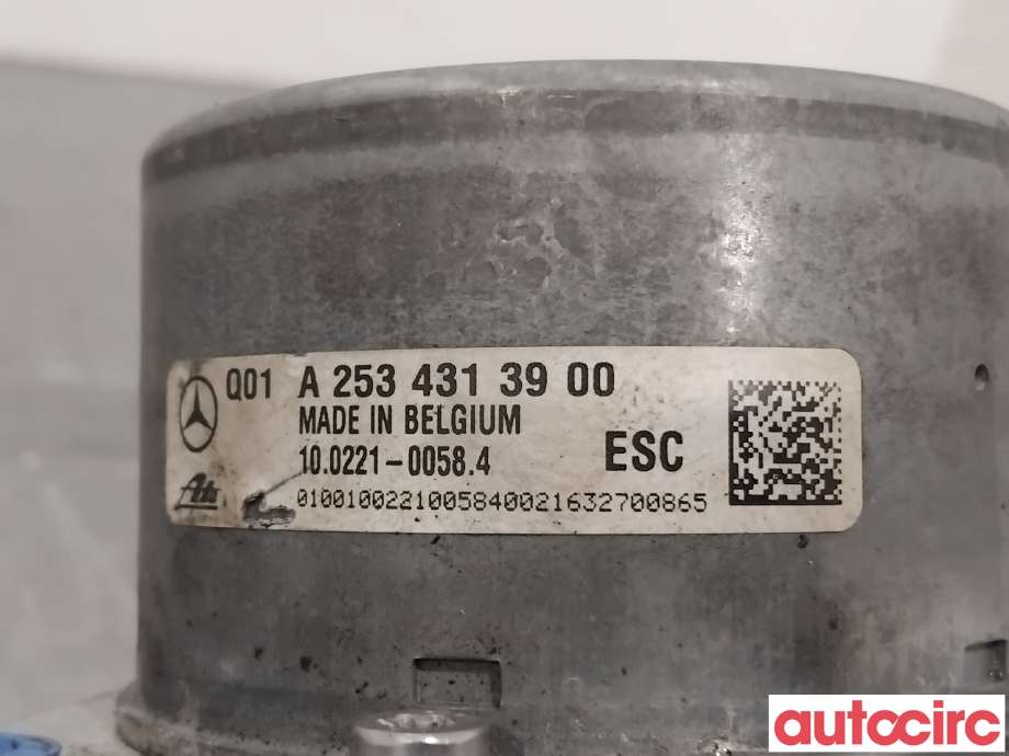 ABS sentral til Mercedes C-Klasse 2014-2018 (Fase 1) (W205) (W205) (MERCEDES|A2534311700|100915-15733|A2534313800)