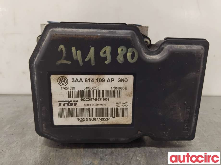 ABS sentral til VW Passat 2011-2015 (B7) (B7) (VOLKSWAGEN|3AA614109BM|54085620Z|3AA614109AP)