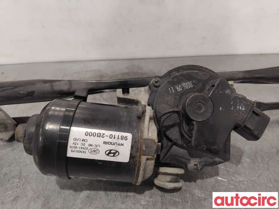 Viskermotor frontrute til Hyundai Santa Fe 2006-2009 (Type II, Fase 1)  (HYUNDAI|981102B000|03541-8070|98110-2B000)