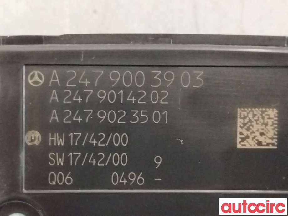 Bryter diverse til Mercedes B-Klasse 2019-->> (W247) (W247) (MERCEDES|A2479003903)