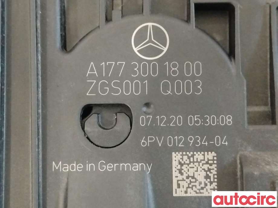 Pedal gass til Mercedes B-Klasse 2019-->> (W247) (W247) (MERCEDES|A1773001800)