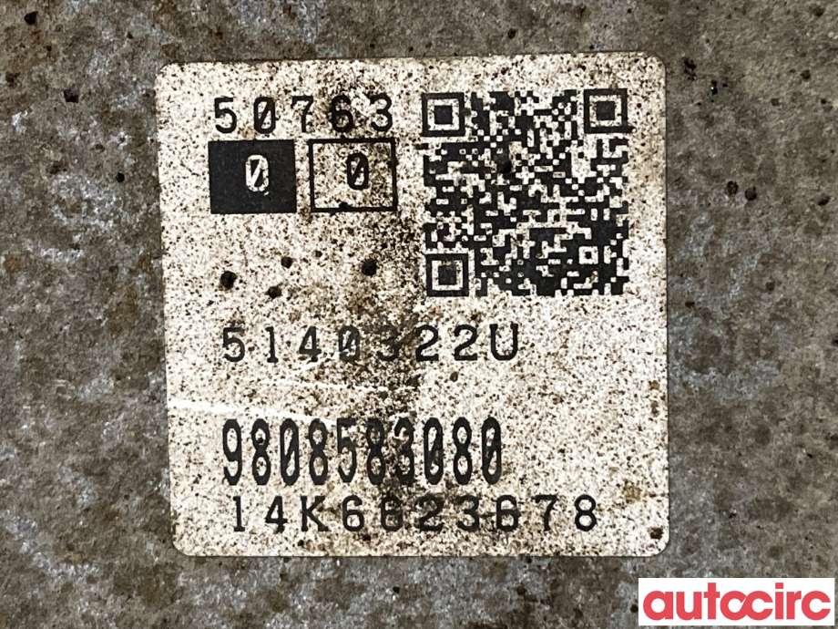 Girkasse automat til Peugeot 508 2014-2018 (Type I, Fase 2)  (PEUGEOT|9808583080|)