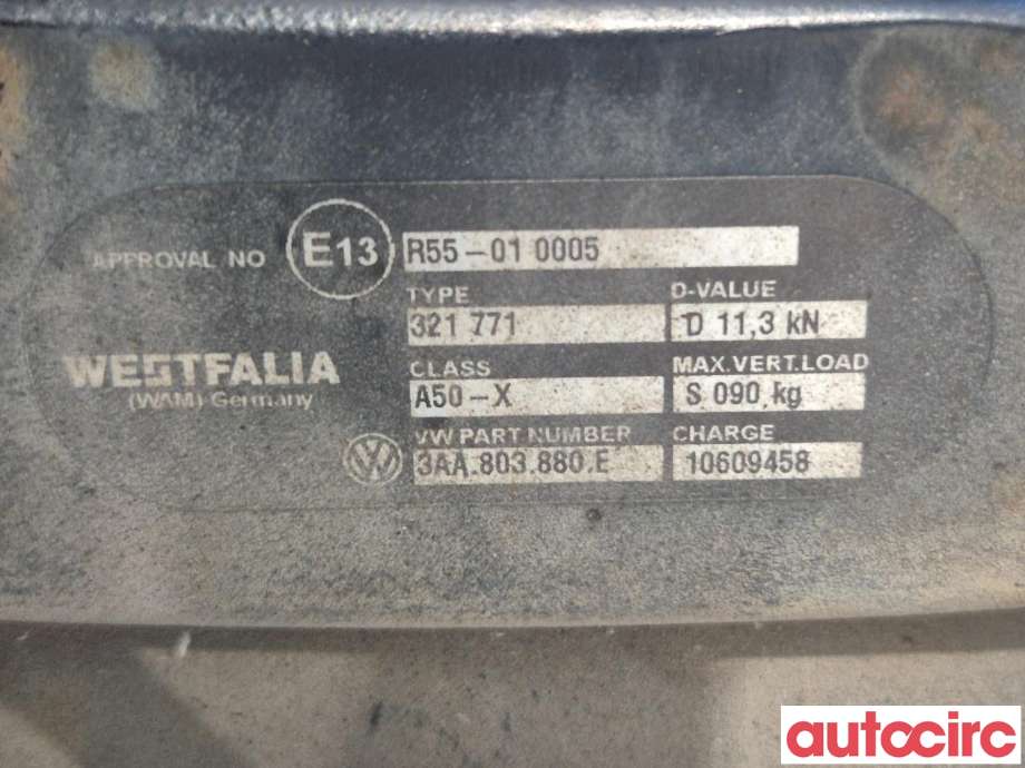 Hengerfeste til VW Passat 2011-2015 (B7) (B7) (VOLKSWAGEN|3AA803880H|321771|3AA803880E)