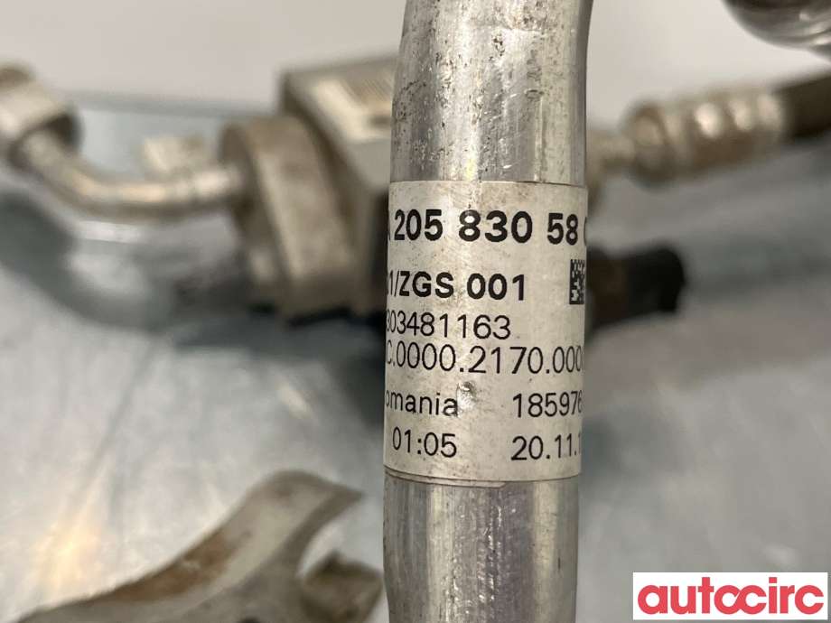 Aircondition rør til Mercedes C-Klasse 2014-2018 (Fase 1) (W205) (W205) (MERCEDES|A2058305804)