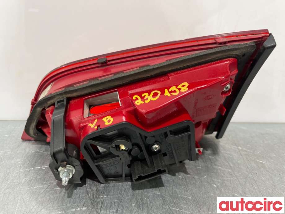 Baklykt venstre indre til Audi A4 2007-2014 (Type IV) (B8) (B8) (AUDI|8K5945093K|)