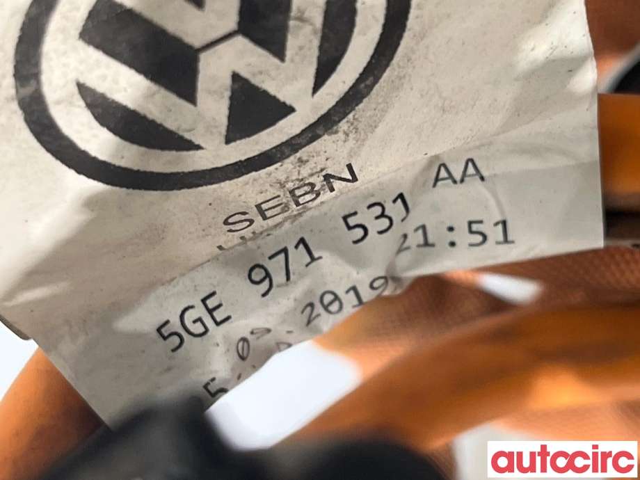 Kabel høy volt (HV) hybrid til VW e-Golf 2017-2020 (Fase 2)  (VOLKSWAGEN|5GE971531AA|)