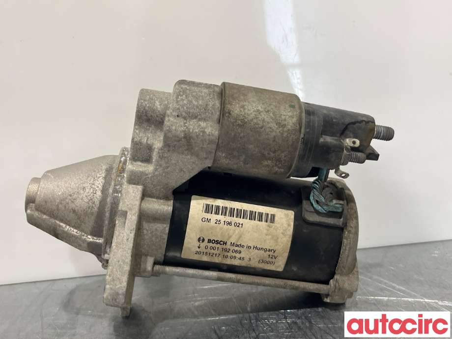 Starter til Opel Mokka 2012-2016 (Type I, Fase 1)  (OPEL|25196021)