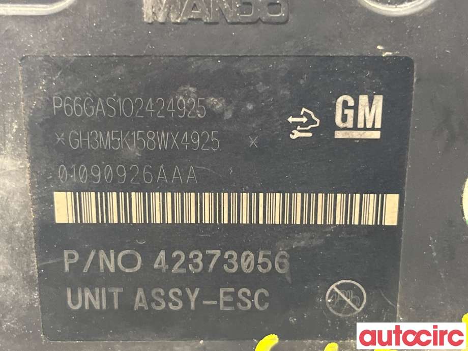 ABS sentral til Opel Mokka 2012-2016 (Type I, Fase 1)  (OPEL|42353081)
