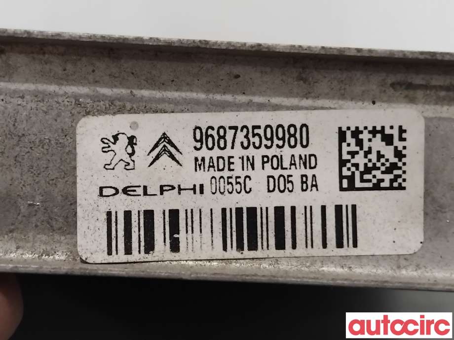 Radiator (automat gir) til Peugeot 508 2014-2018 (Type I, Fase 2)  (PEUGEOT|1330W5||9687359980)