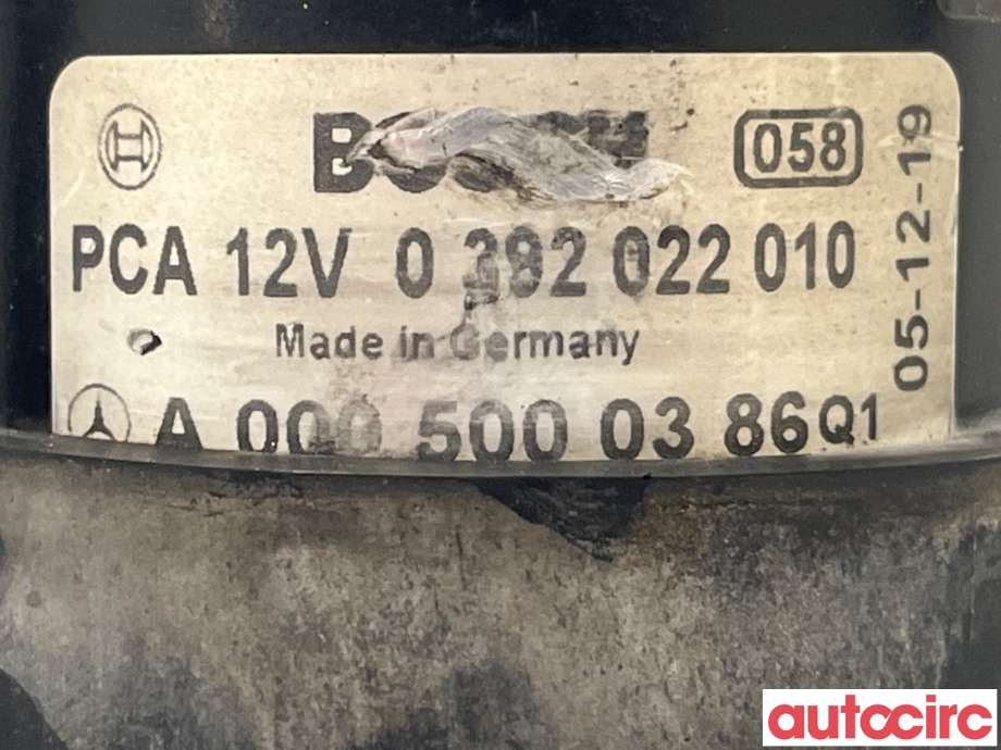 Sirkulasjonspumpe til Mercedes ML 2005-2011 (W164) (W164) (MERCEDES|A0005000386)
