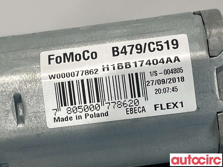 Viskermotor bakrute til Ford Fiesta 2017-->> (Type VII)  (FORD|2541125|H1BB-17404-AA)