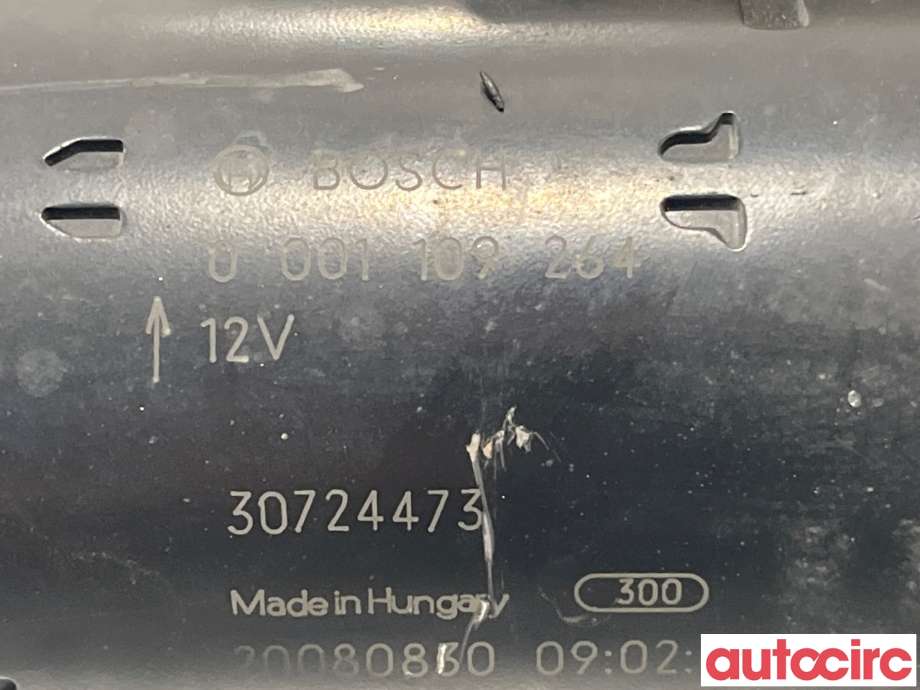 Starter diesel til Volvo V70 2007-2013 (Type III, Fase 1)  (VOLVO|36002642|0001109264|30724473)