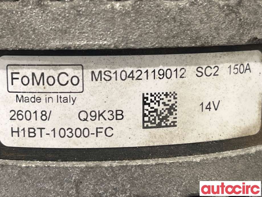 Dynamo til Ford Fiesta 2017-->> (Type VII)  (FORD|2647770|MS1042119012|H1BT-10300-FC)