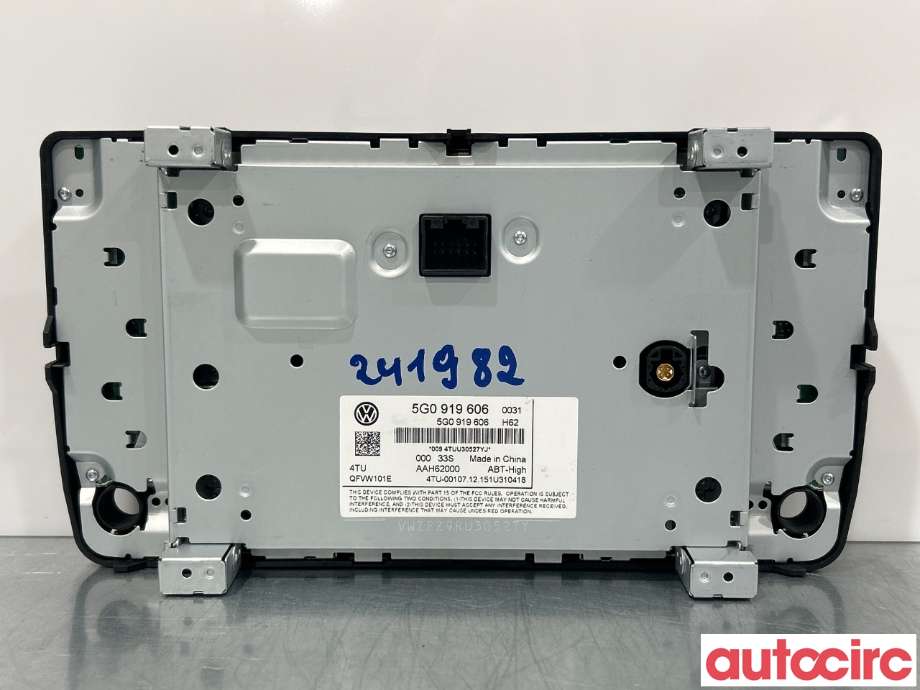 Instrument kjørecomputer til VW e-Golf 2014-2017 (Fase 1)  (VOLKSWAGEN|5G0919606|QFVW101E)