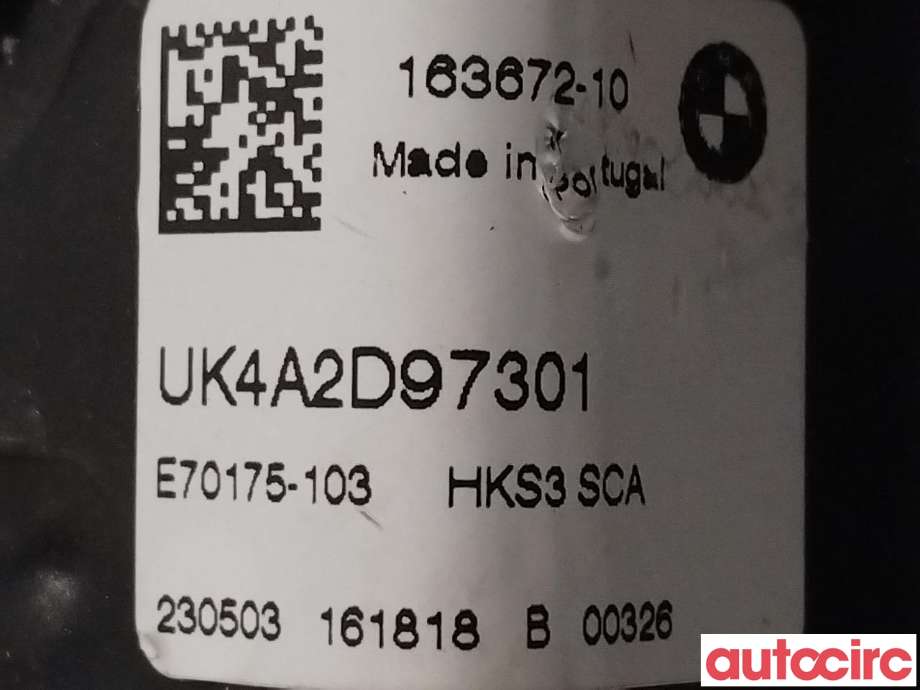 Baklukelås til BMW X1 2022-->> (U11) (U11) (BMW|51245B539E4|163672-10|4A2D973)