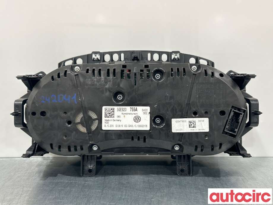 Instrumentpanel til VW e-Golf 2014-2017 (Fase 1)  (VOLKSWAGEN|5GE920755A)