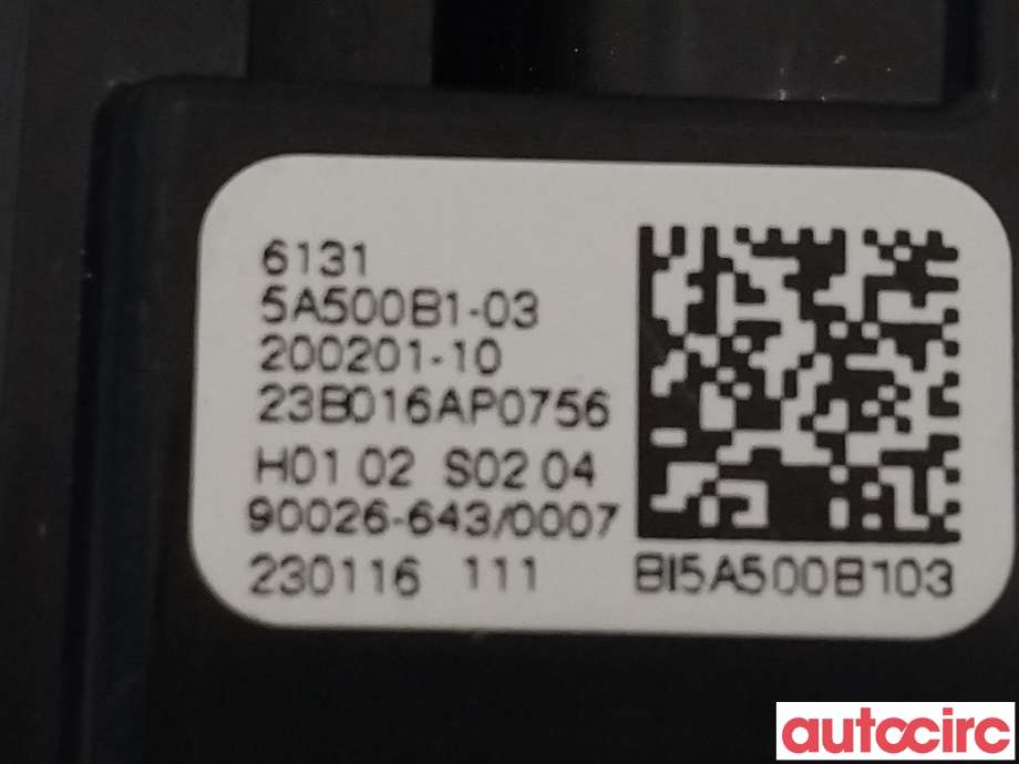 Bryter rutevarme til BMW X1 2022-->> (U11) (U11) (BMW|61315A500B1|5A500B1)