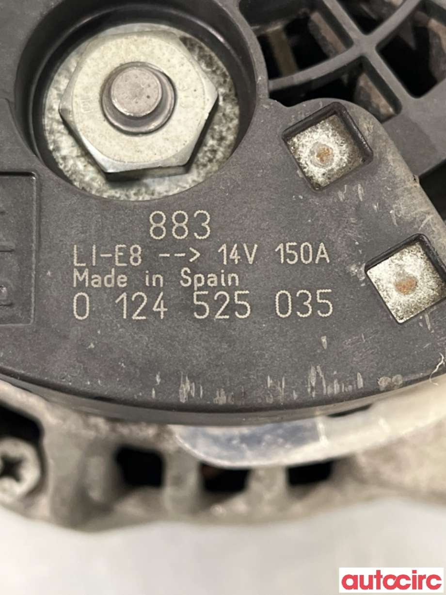 Dynamo til Citroën Berlingo 2008-2015 (Type II, Fase 1)  (CITROEN|5705EY|0124525035|9646321880)